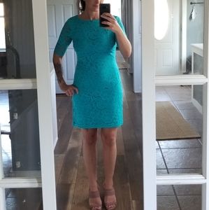 Teal dress